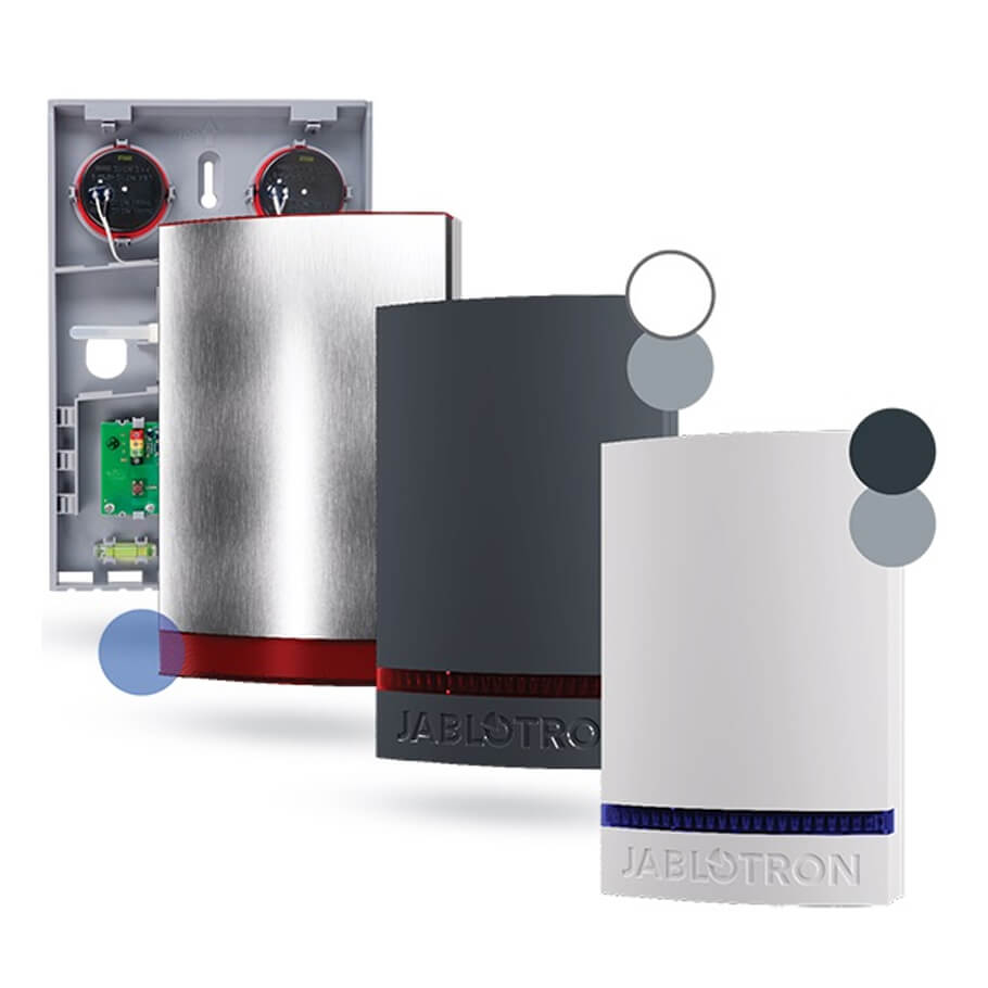 Còi báo động ngoài trời không dây dùng pin JABLOTRON JA-163A